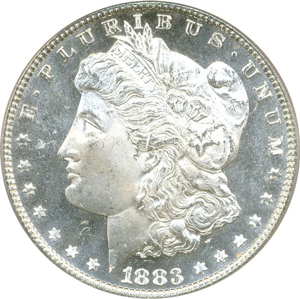 image for: 1883 $1 PCGS MS65 DMPL