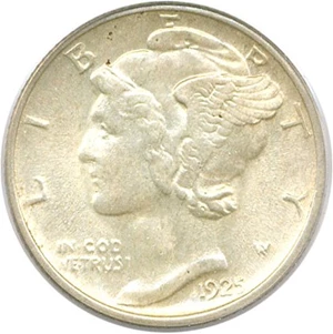 image for: 1925-S 10c PCGS MS63 FB