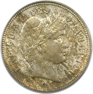 image for: 1905-S 10c PCGS/CAC MS64