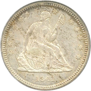 image for: 1841-O 25c PCGS MS63