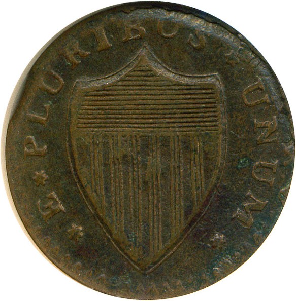 image for: 1787 New Jersey NGC/CAC VF30 (Small Planchet, Plain Shield)