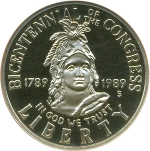 image for: 1989-S 50c NGC Proof 70 UCameo (Congress)