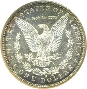 image for: 1888-S $1 NGC MS65 PL