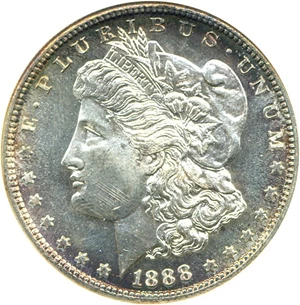 image for: 1888-S $1 NGC MS65 PL