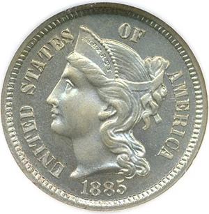 image for: 1885 3cN NGC/CAC Proof 67