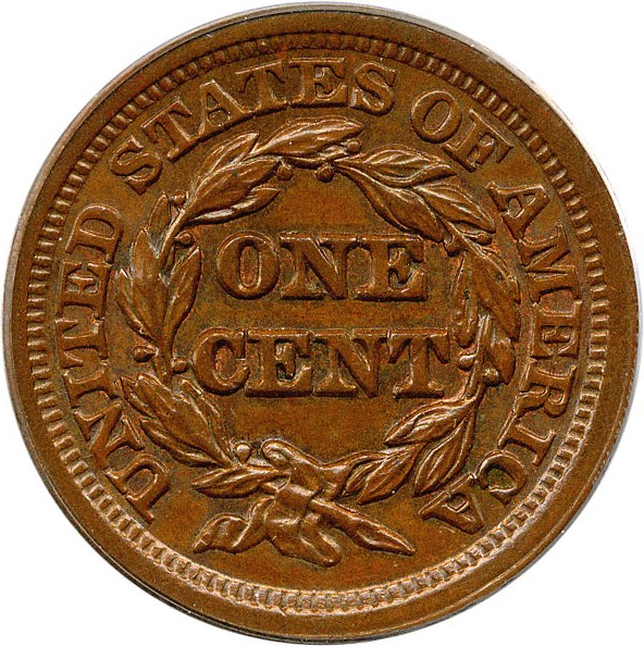 image for: 1851/81 1c PCGS/CAC MS63 BN