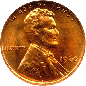 image for: 1960 1c NGC MS66 RD (Small Date)
