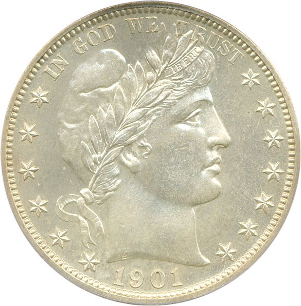 image for: 1901 50c PCGS Proof 63