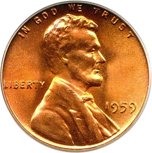 image for: 1959 1c PCGS MS66 RD
