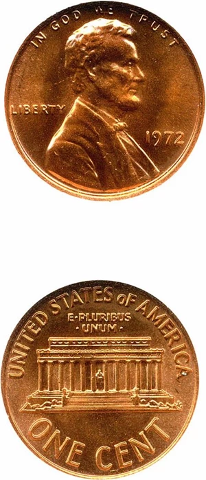 image for: 1972 1c NGC MS67 RD