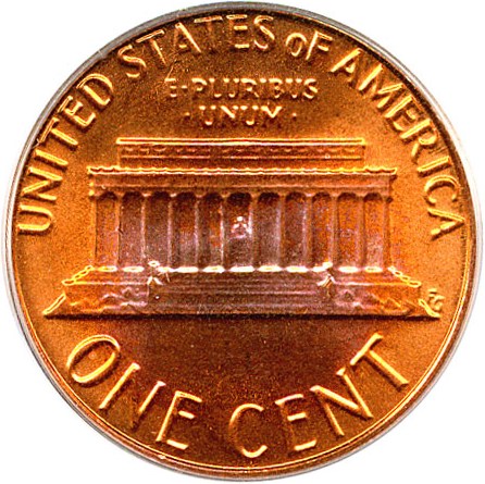 image for: 1982-D 1c PCGS MS67 RD