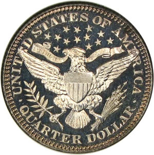 image for: 1901 25c NGC/CAC Proof 63