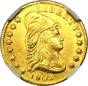 image for: 1802/1 $2 1/2 NGC AU58