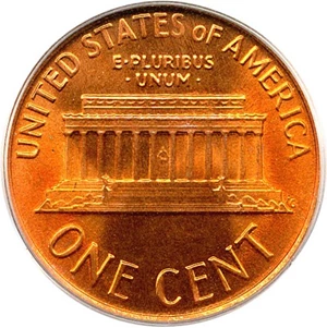 image for: 1986-D 1c PCGS MS67 RD