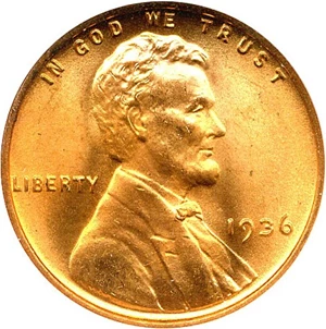 image for: 1936 1c NGC MS67 RD