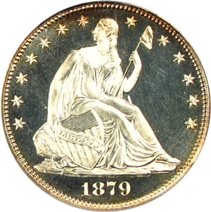 image for: 1879 50c PCGS Proof 66