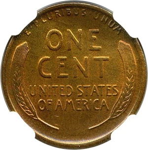 image for: 1916-D 1c NGC/CAC MS65 RB