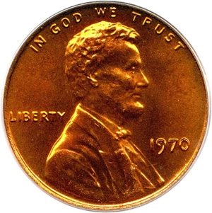image for: 1970 1c PCGS MS67 RD