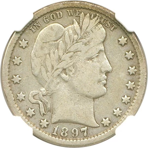 image for: 1897-O 25c NGC VF20