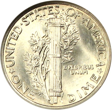 image for: 1942/1 10c NGC MS64 FB (FS-010.7)