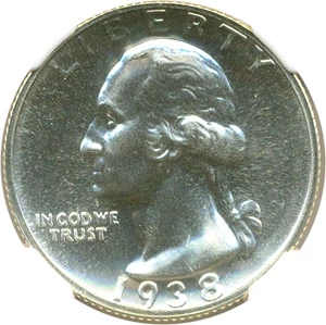 image for: 1938 25c NGC Proof 66