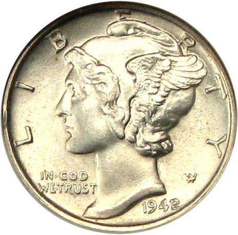 image for: 1942/1 10c NGC MS64 FB (FS-010.7)