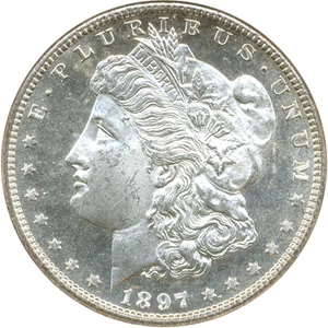 image for: 1897-S $1 NGC/CAC MS64 PL
