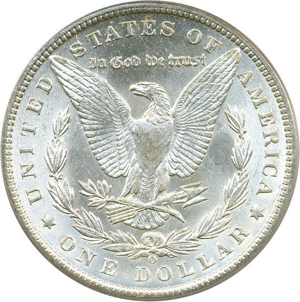 image for: 1900-O $1 PCGS MS64 (Top-100, VAM 15, Double Stars)