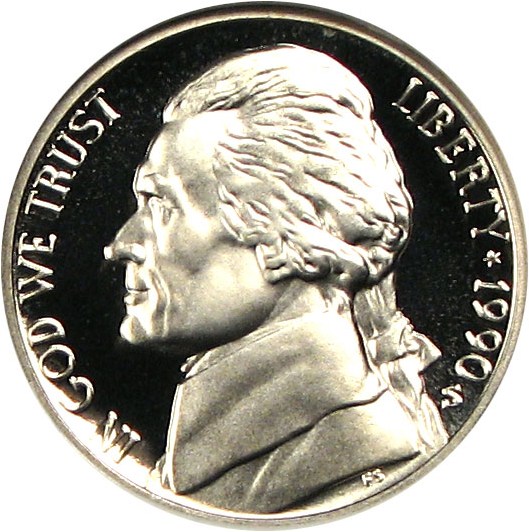 image for: 1990-S 5c NGC Proof 69 UCameo (DDO, VP-001)