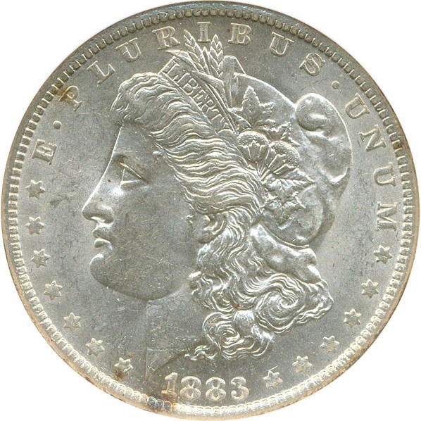 image for: 1883-O/O $1 NGC MS61 (Top-100, VAM-4)