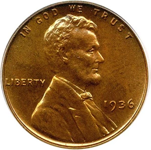 image for: 1936 1c PCGS Proof 65 RD (Type 1, Satin Finish)