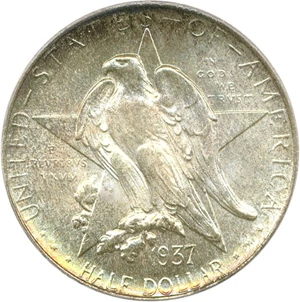 image for: 1937 Texas 50c PCGS/CAC MS67+