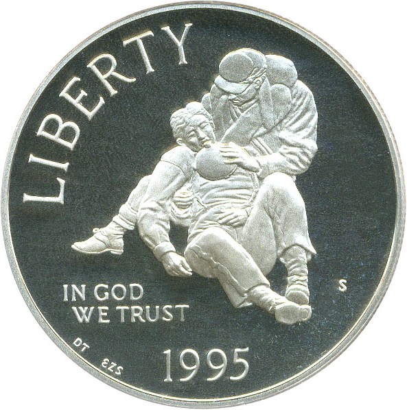 image for: 1995-S $1 PCGS Proof 70 DCameo (Civil War)