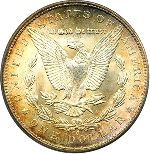 image for: 1879-CC $1 PCGS MS65 (Capped Die)