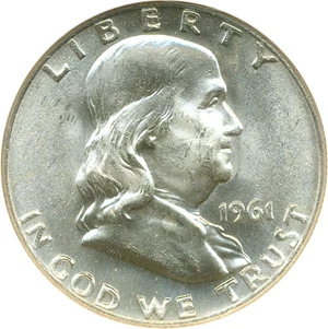 image for: 1961-D 50c NGC MS65 FBL