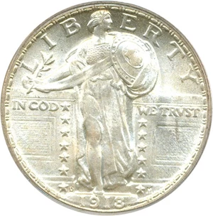 image for: 1918-D 25c PCGS/CAC MS64 FH