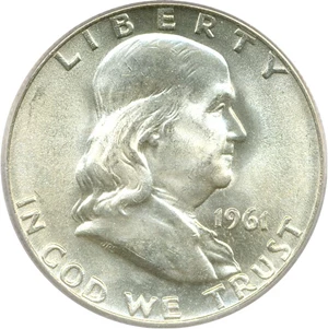 image for: 1961-D 50c PCGS MS65 FBL