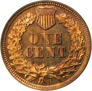 image for: 1870 1c PCGS/CAC Proof 65 RD