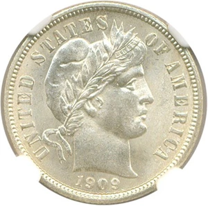 image for: 1909 10c NGC/CAC MS65