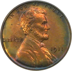 image for: 1911 1c PCGS Proof 64 BN