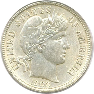 image for: 1903-O 10c PCGS MS63