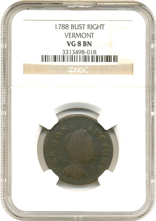 image for: 1788 Vermont NGC VG-8 (Bust Right)