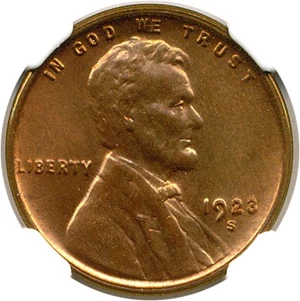 image for: 1923-S 1c NGC MS65 RD