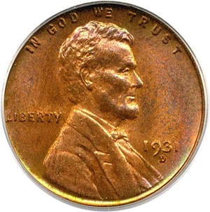 image for: 1931-D 1c PCGS MS65 RD OGH
