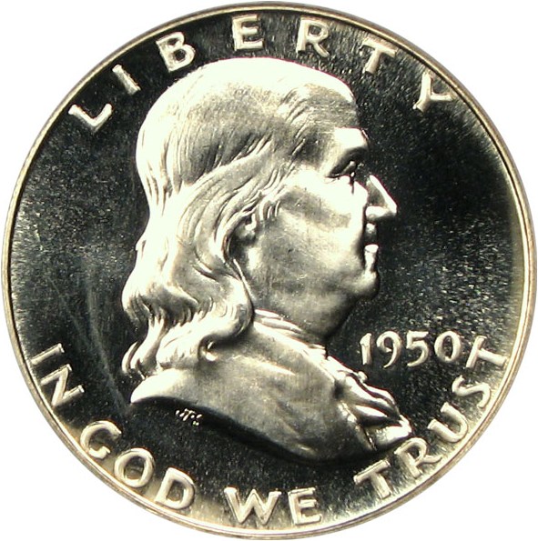 image for: 1950 50c PCGS/CAC Proof 64 Cameo