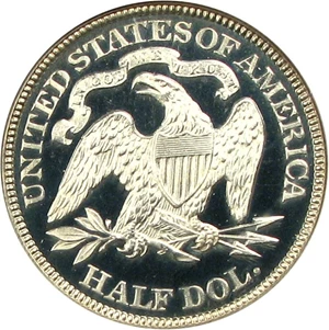 image for: 1890 50c NGC Proof 66 UCameo