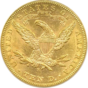 image for: 1905-S $10 PCGS MS61