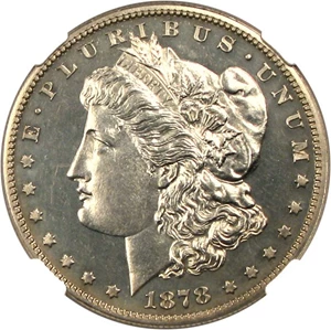 image for: 1878 7TF $1 NGC Proof 64 (Reverse of 1878)