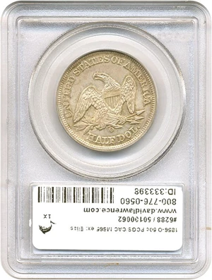image for: 1856-O 50c PCGS/CAC MS65 ex: Eliasberg