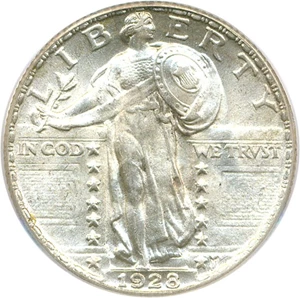 image for: 1928 25c PCGS MS65 FH